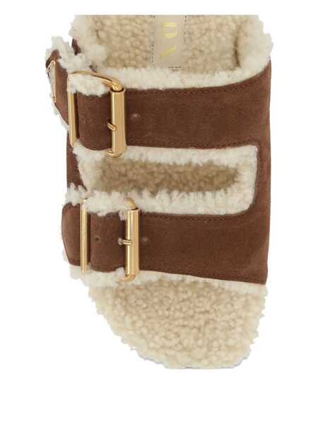 Sandale Prada Prada Slippers BROWN Femei (BM 19238922) 4