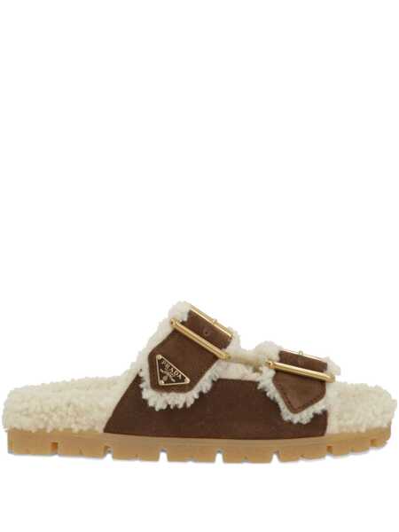 Sandale Prada Prada Slippers BROWN Femei (BM 19238922) 1
