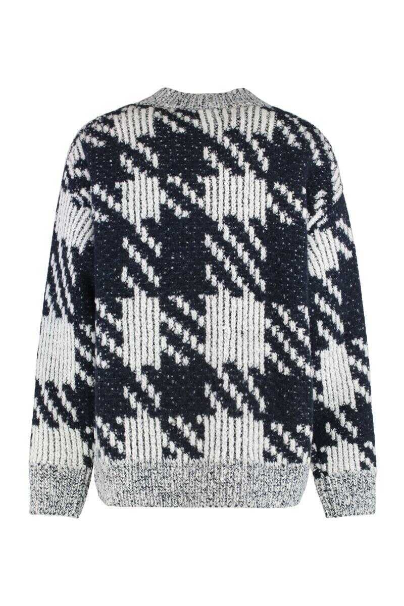 Pulovere Dries Van Noten Dries Van Noten Sweater In Wool Blend With V-Neck MULTICOLOR Barbati (BM 19239108) 2