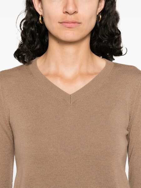 Pulovere Max Mara S Max Mara Sweater Brown Femei (BM 19239900) 5