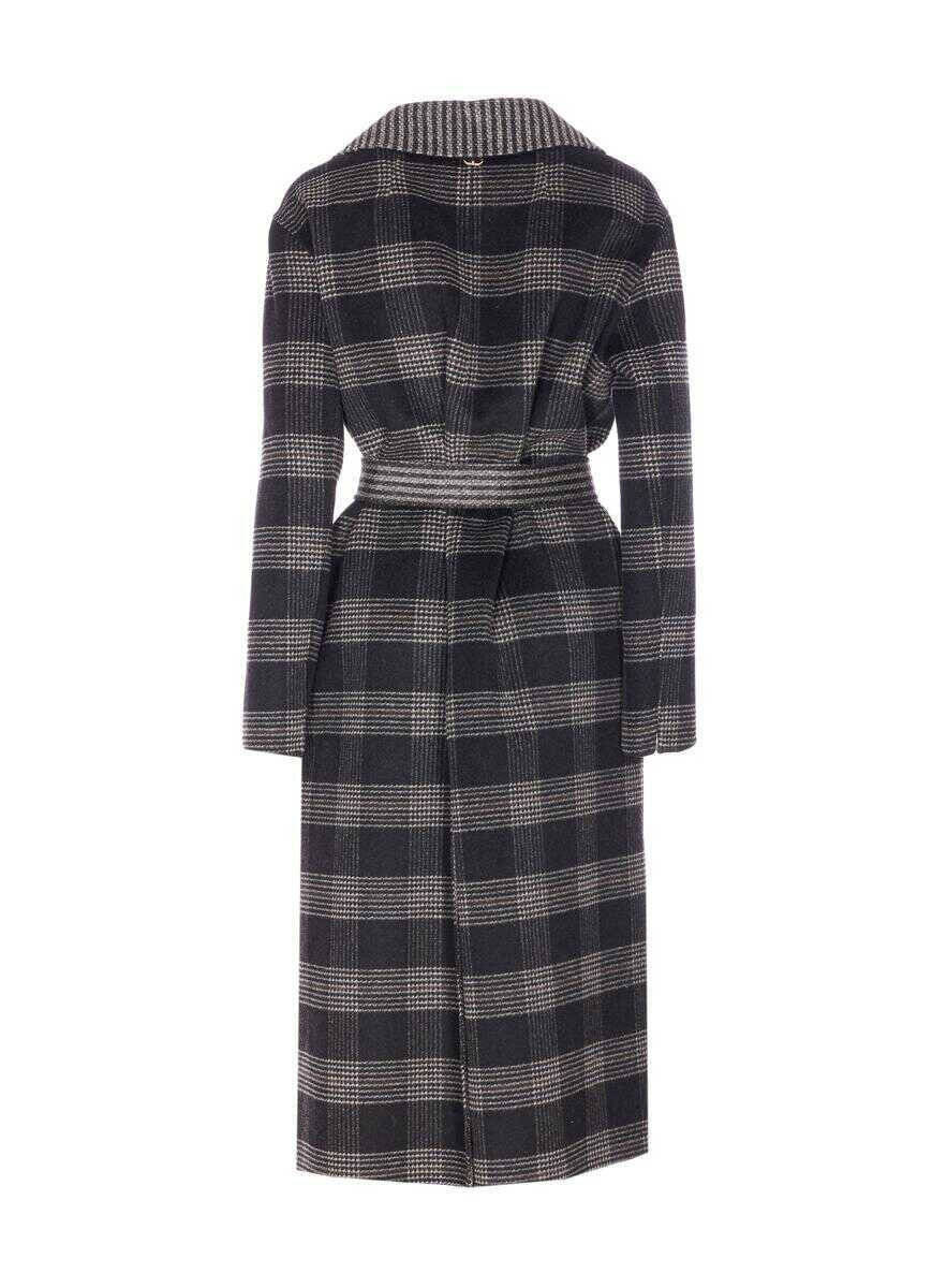 Paltoane TWINSET Twinset Coats GREY Femei (BM 19240005) 2