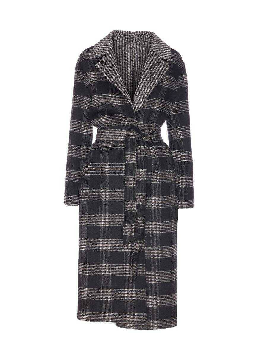 Paltoane TWINSET Twinset Coats GREY Femei (BM 19240005) 1