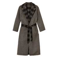 Paltoane Twinset Reversible Coat With Double Cloth Femei