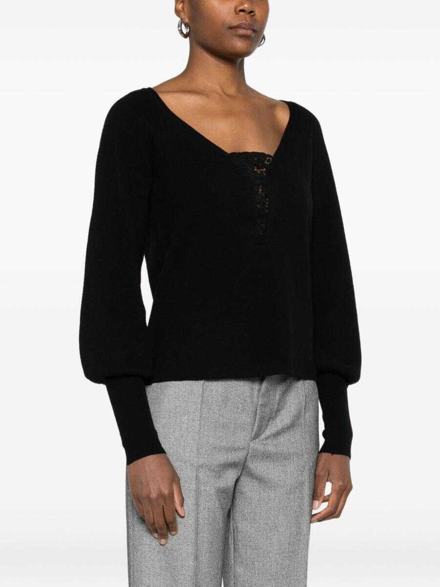 Pulovere TWINSET Twinset Sweaters Black Femei (BM 19240011) 3