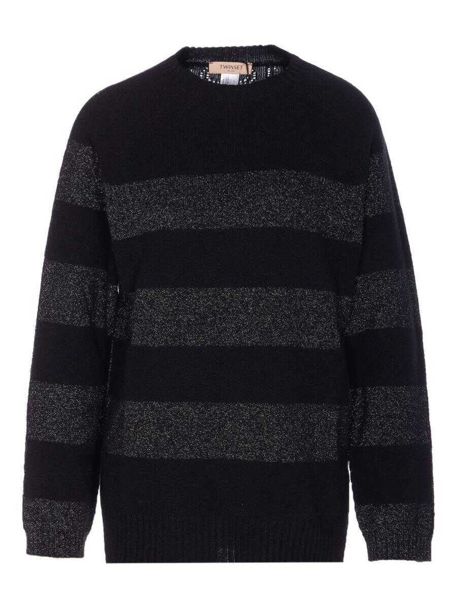 Pulovere TWINSET Twinset Sweaters Black Femei (BM 19240020) 1