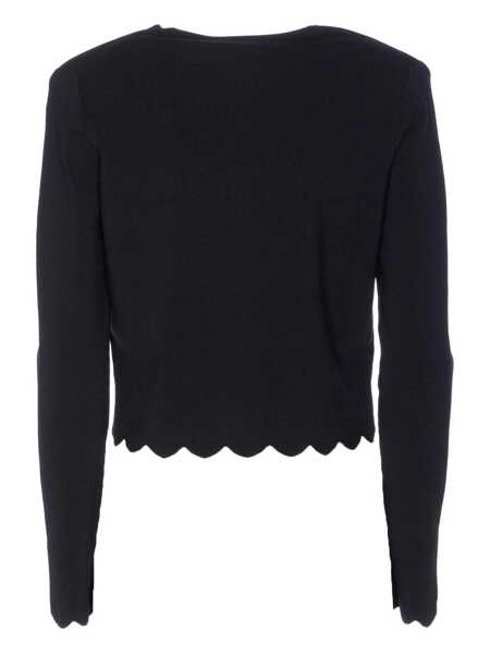 Cardigane TWINSET Twinset Black Cardigan With Gold Buttons Black Femei (BM 19240023) 2