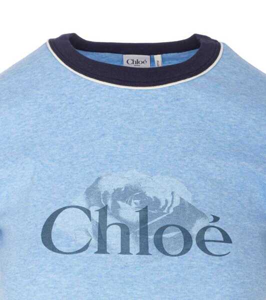 Topuri Chloe Chlo T-Shirts And Polos BLUE Femei (BM 19240218) 4