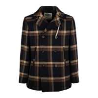 Geci Camplin Blue Plaid Peacoat Barbati
