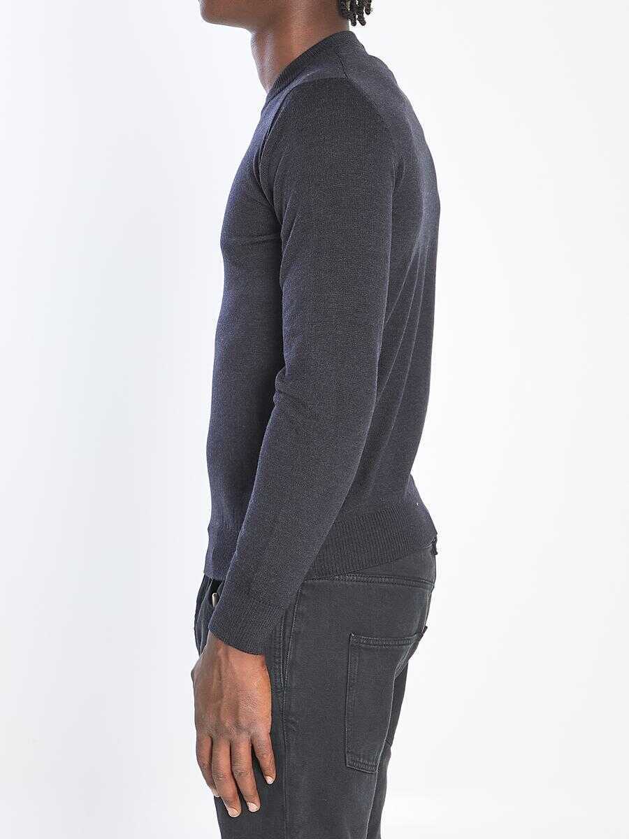 Pulovere Fendi Ff Pullover In Virgin Wool GREY Barbati (BM 19240398) 3