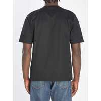 Tricouri Fendi pentru Barbati - Tricouri Fendi Cotton T-Shirt Black Barbati (BM 19240500) - B-mall.ro