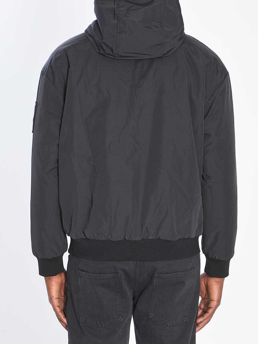 Geci Moose Knuckles Roland Reversible Bunny Jacket Black Barbati (BM 19240659) 4