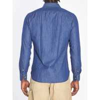 Camasi de blugi pentru Barbati - Camasi de blugi Borriello Napoli Marechiaro Denim Shirt BLUE Barbati (BM 19240692) - B-mall.ro