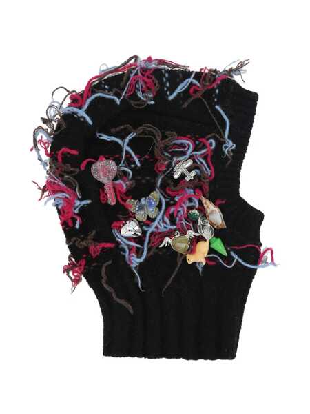 Esarfe CHOPOVA LOWENA Chopova Lowena Scarfs Black Femei (BM 19240752) 2