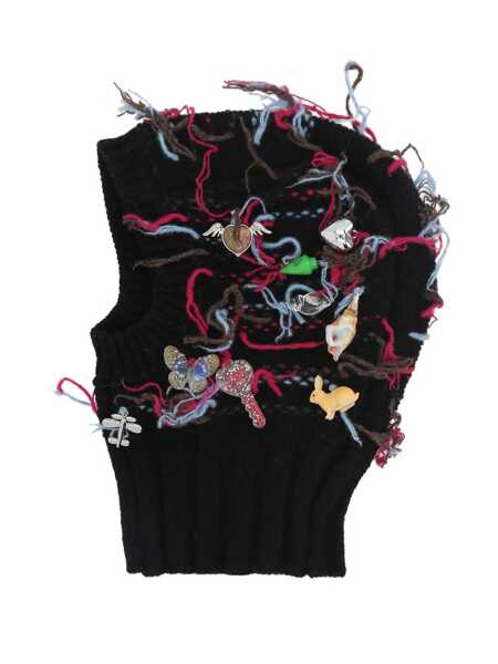 Esarfe CHOPOVA LOWENA Chopova Lowena Scarfs Black Femei (BM 19240752) 1