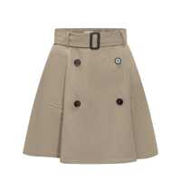 Fuste Burberry Burberry Trench Skirt With Belt Femei