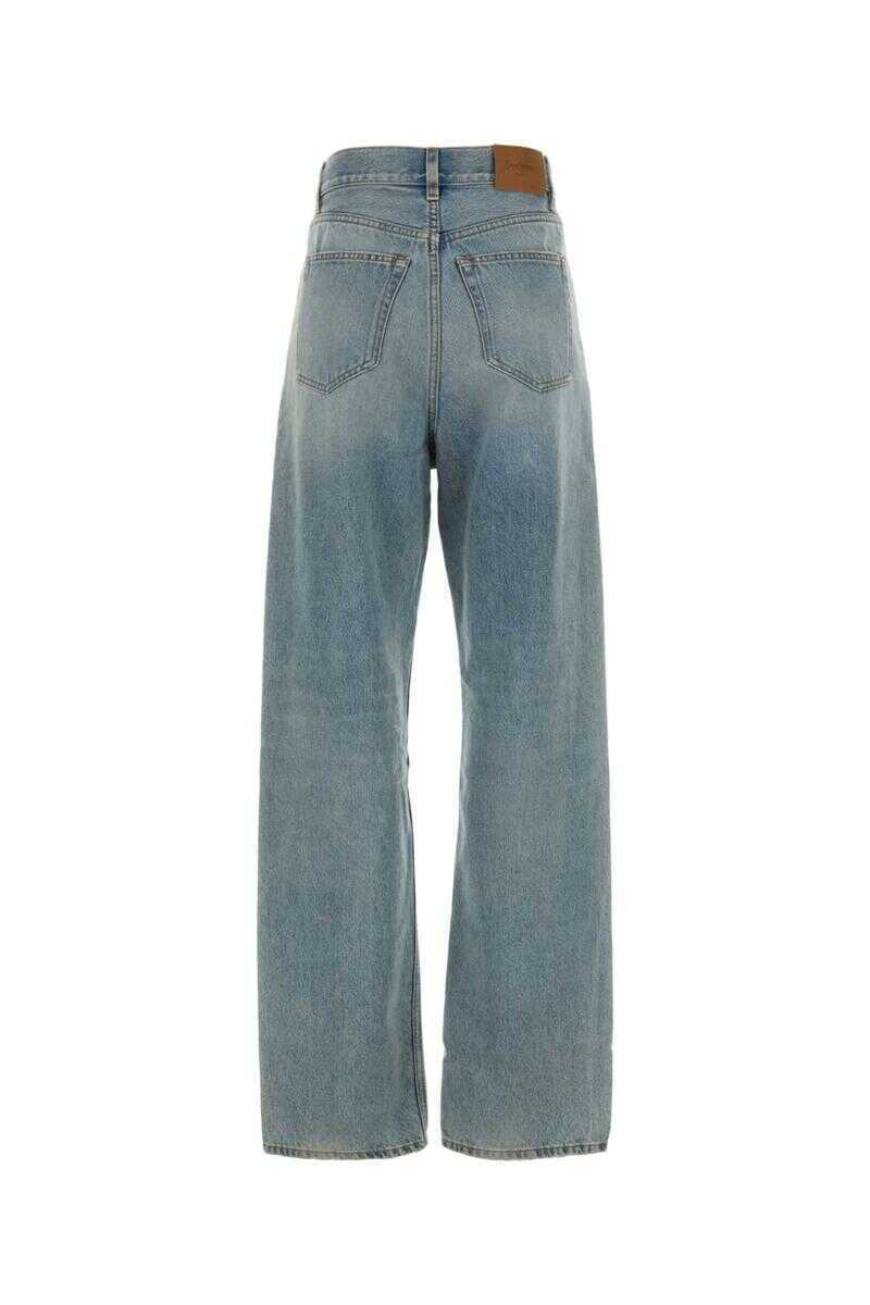 Blugi Saint Laurent Saint Laurent Jeans BLUE Femei (BM 19241397) 2