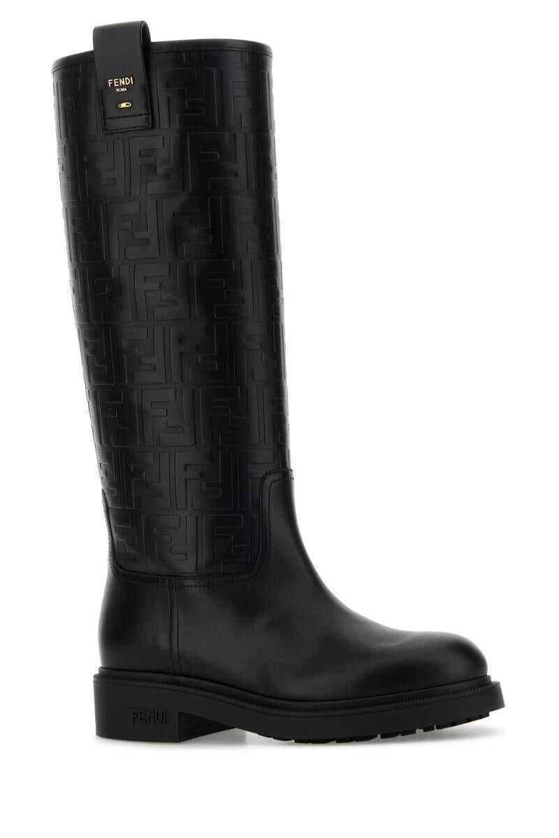 Bocanci Fendi Fendi Boots Black Femei (BM 19241784) 2