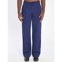 Pantaloni Cotton Gabardine Trousers Barbati