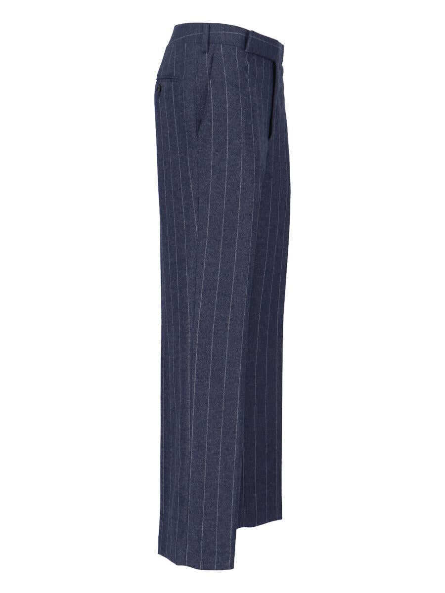Pantaloni casual Lardini Lardini Trousers BLUE Femei (BM 19242003) 3