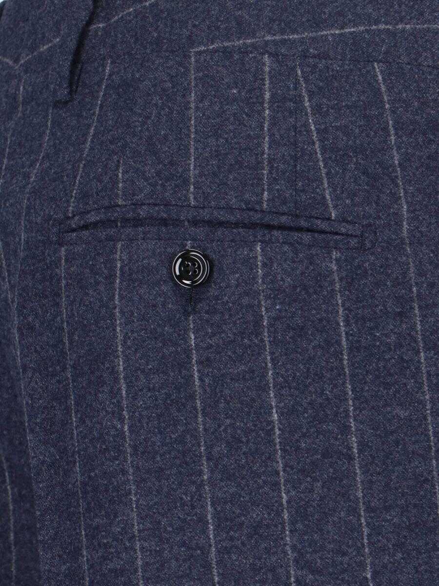 Pantaloni casual Lardini Lardini Trousers BLUE Femei (BM 19242003) 4