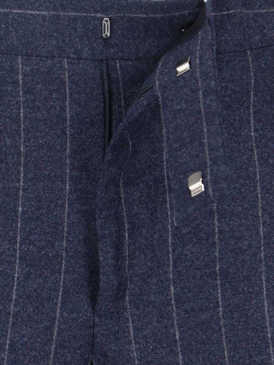 Pantaloni casual Lardini Lardini Trousers BLUE Femei (BM 19242003) 5