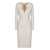 Elisabetta Franchi Elisabetta Franchi I Live In Lightweight Crêpe With A Chain Jewelry. WHITE