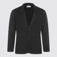 Pulovere Lardini Black Wool Knitwear Barbati