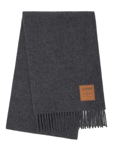 Esarfe Ganni Ganni Scarves And Foulards GREY Femei (BM 19242021) 1