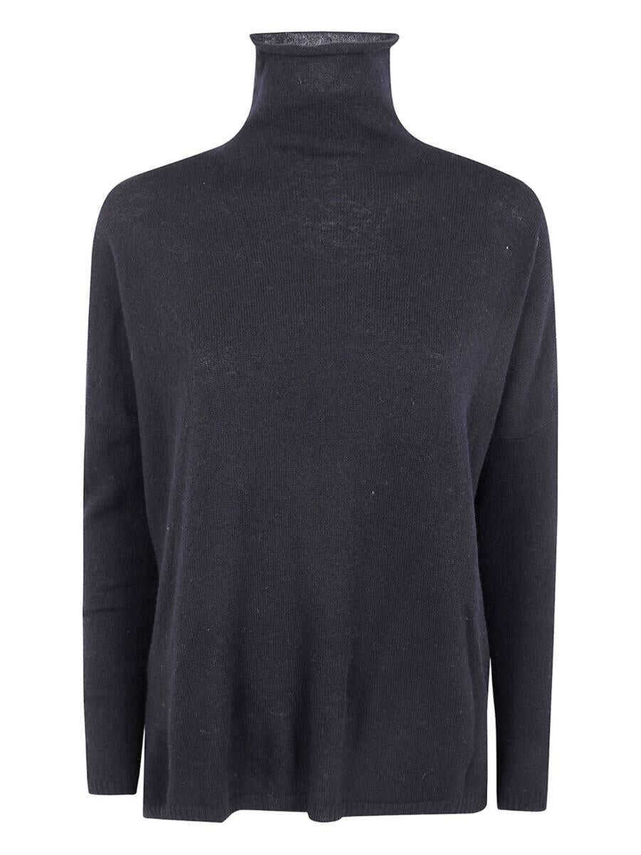 Pulovere BASE Base Wool Turtle-Neck Sweater Black Femei (BM 19242144) 1