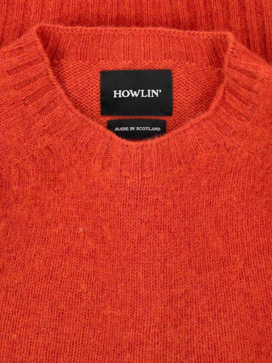 Pulovere Howlin Howlin Sweaters ORANGE Barbati (BM 19242231) 3