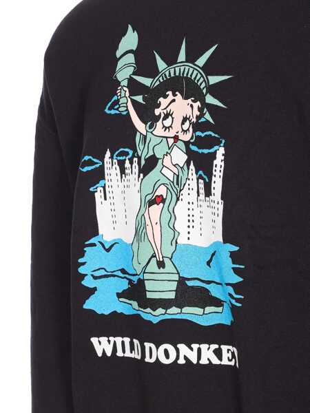 Pulovere WILD DONKEY Wild Donkey Sweaters Black Barbati (BM 19242240) 3