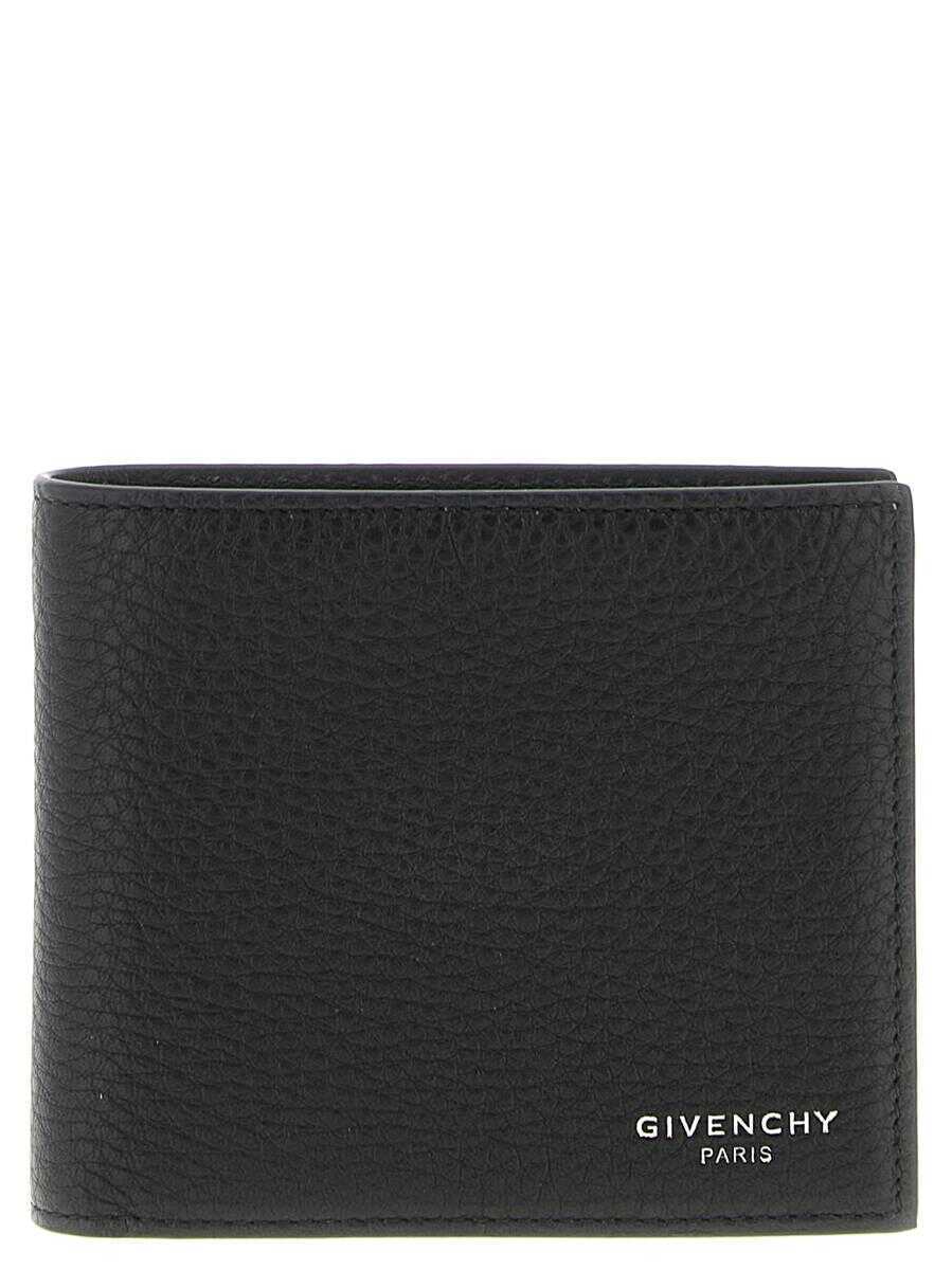 Portofele Givenchy Givenchy Leather Grain Wallet Black Barbati (BM 19242276) 1