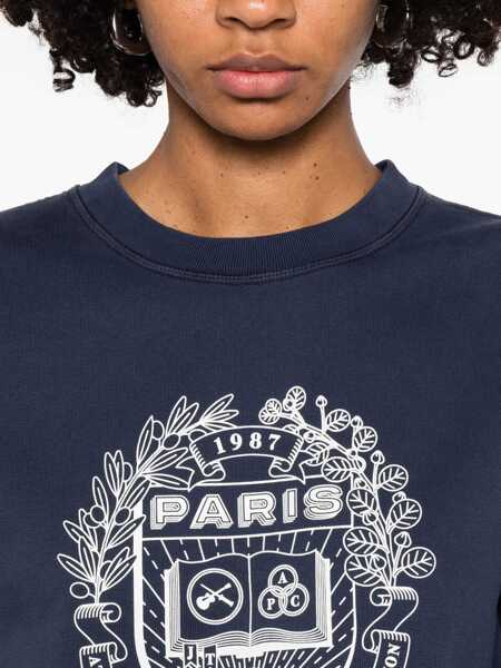 Pulovere A.P.C. A.P.C. Sweater Navy Femei (BM 19242534) 5