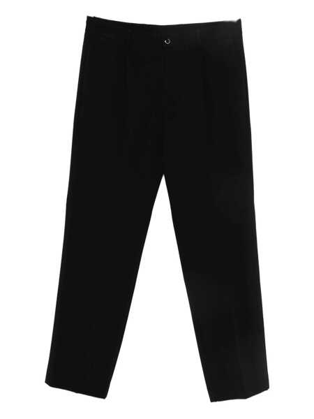 Pantaloni Daniele Alessandrini Daniele Alessandrini Black Casual Trousers Black Barbati (BM 19242705) 1