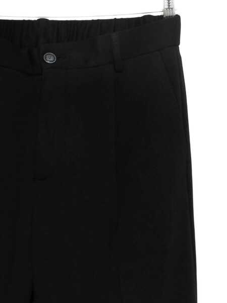 Pantaloni Daniele Alessandrini Daniele Alessandrini Black Casual Dress Trousers Black Barbati (BM 19242708) 3