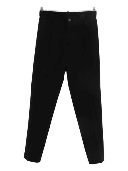 Pantaloni Daniele Alessandrini Daniele Alessandrini Black Casual Dress Trousers Black Barbati (BM 19242708) 1