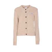 Pulovere Ganni Beige Wool Knitwear Femei