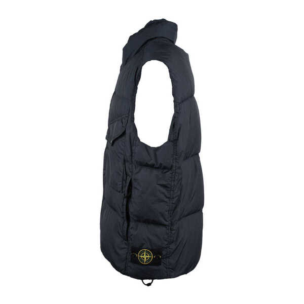 Geci Stone Island Stone Island Blue Lightweight Nylon Reps Down Vest BLUE Barbati (BM 19244301) 3