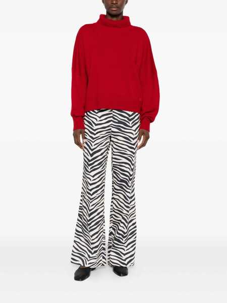 Pulovere LOULOU DE SAISON Loulou De Saison Red Turtleneck Sweater Loulou De Saison RED Femei (BM 19244430) 2