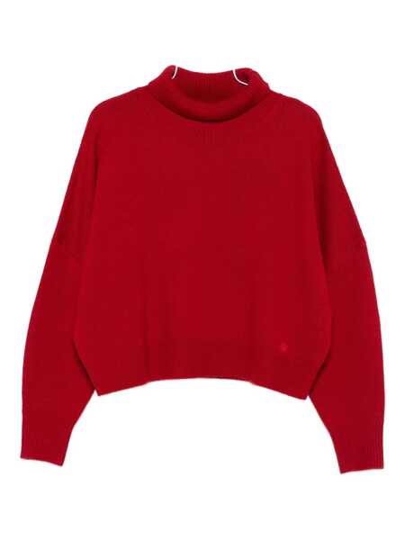 Pulovere LOULOU DE SAISON Loulou De Saison Red Turtleneck Sweater Loulou De Saison RED Femei (BM 19244430) 1