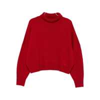Pulovere Loulou De Saison Red Turtleneck Sweater Loulou De Saison Femei