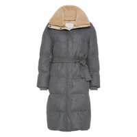 Geci de iarna Brunello Cucinelli Shearling Neck Down Jacket Femei