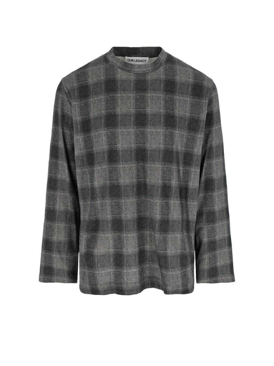 Topuri OUR LEGACY Our Legacy T-Shirts And Polos GREY Barbati (BM 19244493) 1