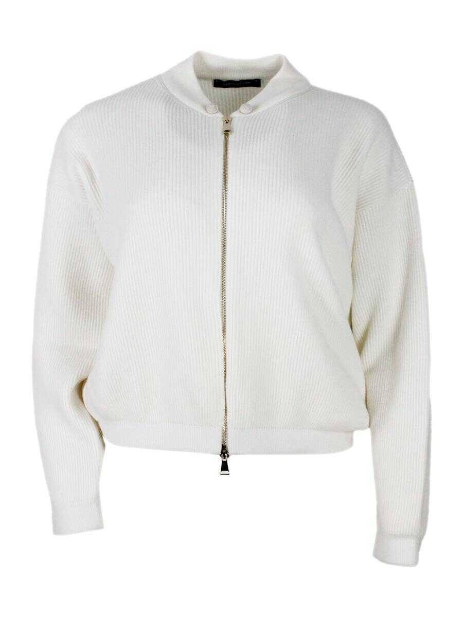 Pulovere Fabiana Filippi Fabiana Filippi Sweaters WHITE Femei (BM 19244529) 1