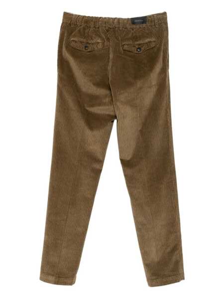 Pantaloni MICHAEL COAL Michael Coal Brown Corduroy Trousers BROWN Barbati (BM 19244535) 2