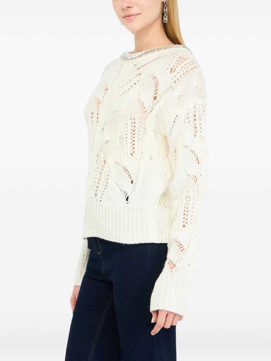 Pulovere Liu Jo Liu Jo Sweaters WHITE Femei (BM 19244601) 2