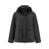 Geci de iarna Brunello Cucinelli Cashmere Neck Down Jacket Femei