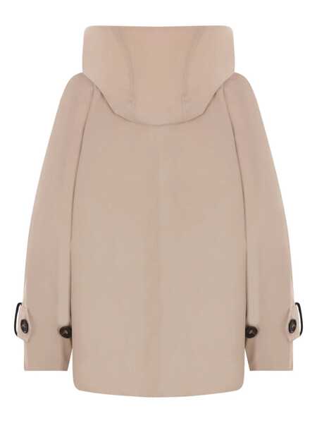 Geci Brunello Cucinelli Brunello Cucinelli Double-Breasted Trench In Beige Beige Femei (BM 19244634) 2