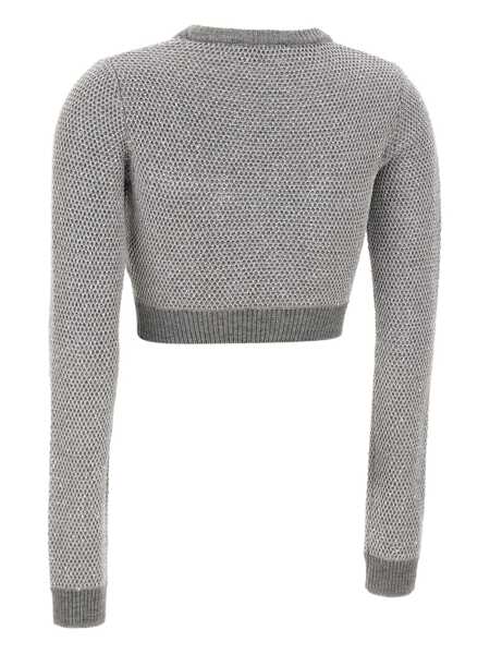 Pulovere Elisabetta Franchi Elisabetta Franchi Sweater With Sequins GREY Femei (BM 19244673) 2