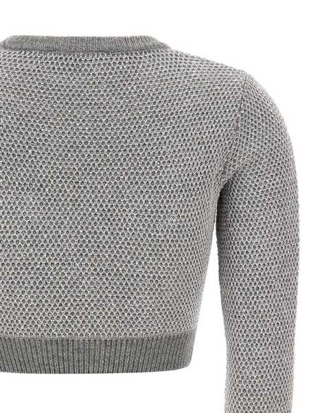 Pulovere Elisabetta Franchi Elisabetta Franchi Sweater With Sequins GREY Femei (BM 19244673) 5